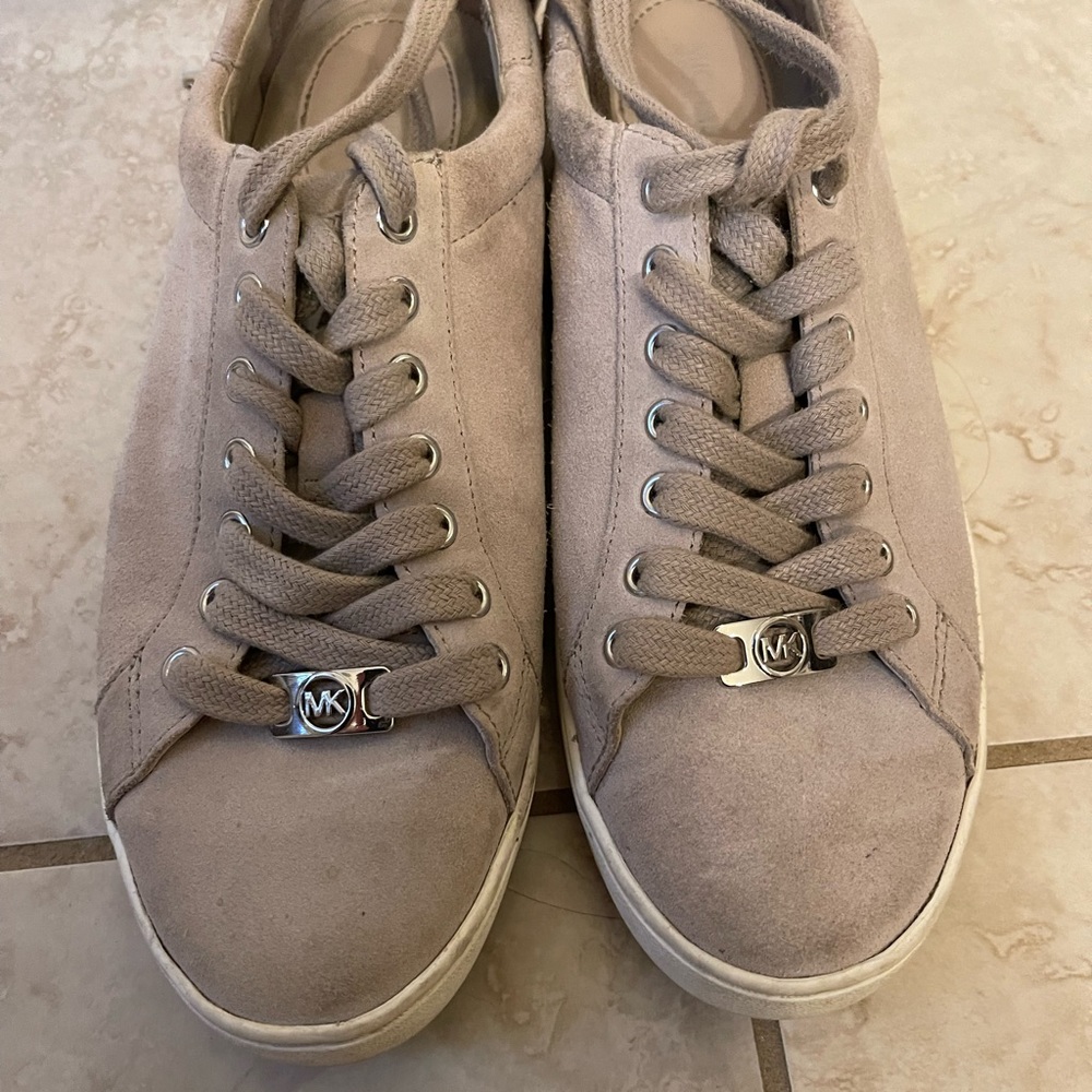 Michael Kors suede sneakers